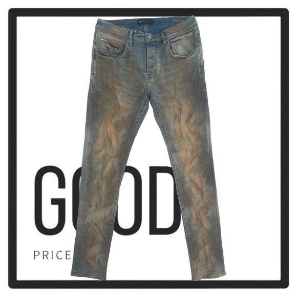 Purple Brand Two-Tone Faded‎ Effect Jeans - Picture 4 of 14